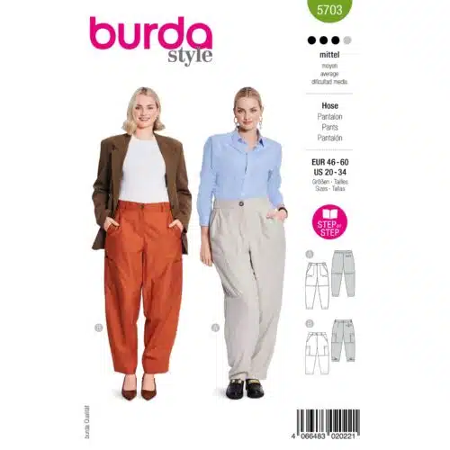 Burda Patroon 5703 - Broek in Variaties
