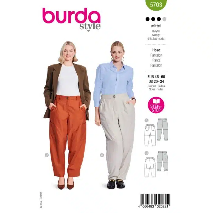 Burda Patroon 5703 - Broek in Variaties
