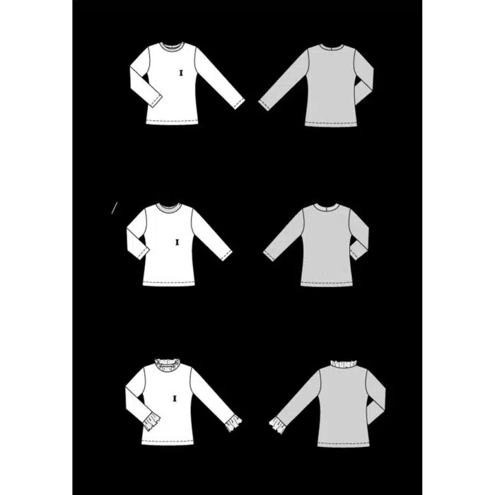 Burda Patroon 5705 - Shirt in Variaties