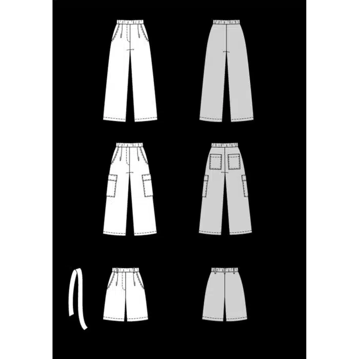 Burda Patroon 5707 - Broek in Variaties