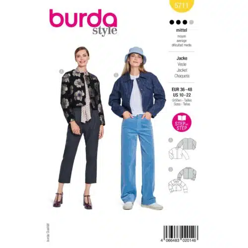 Burda Patroon 5711 - Jas in Variaties