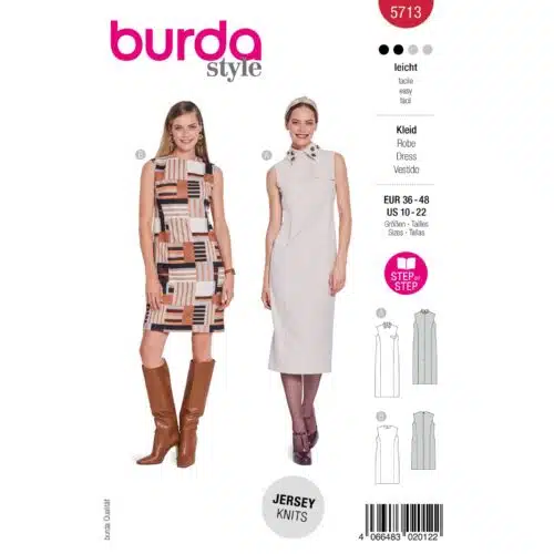 Burda Patroon 5713 - Jurk in Variaties