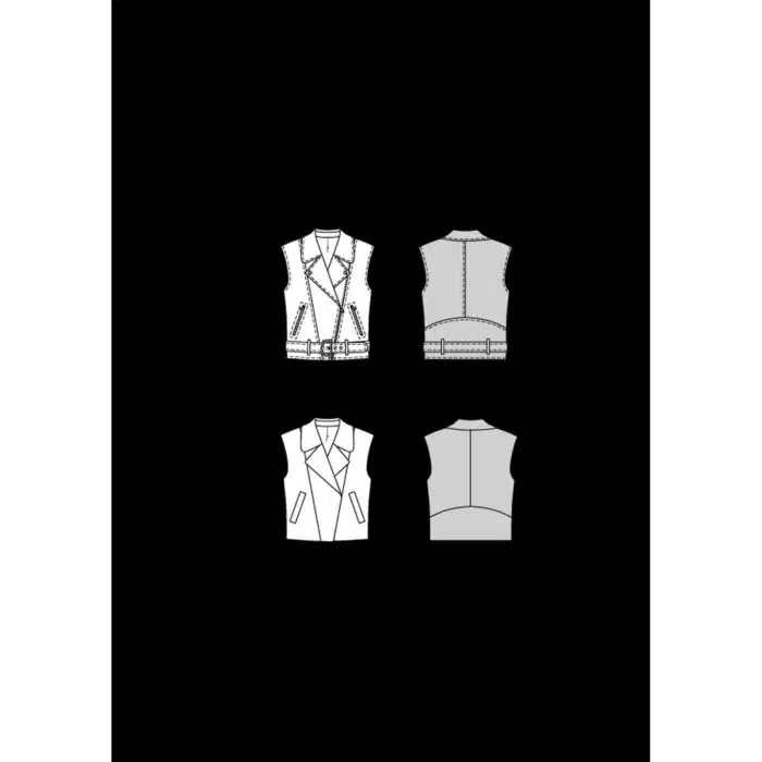 Burda Patroon 5714 - Vest in Variaties