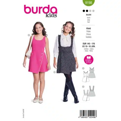 Burda Patroon 9198 - Jurk en Rok