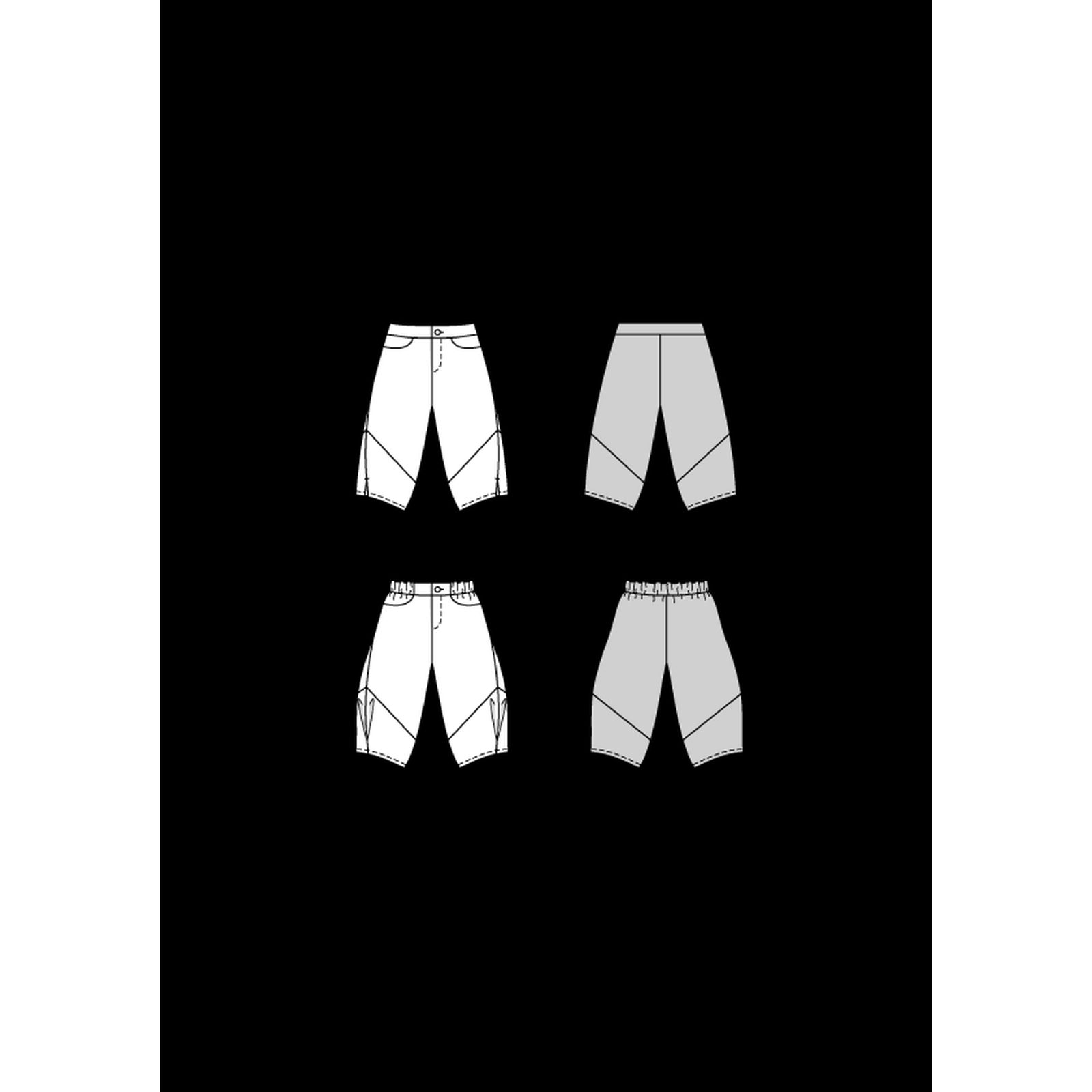 Burda Patroon 9199 - Broek in Variaties