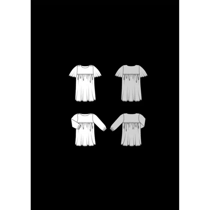 Burda Patroon 9201 - Jurk en Shirt