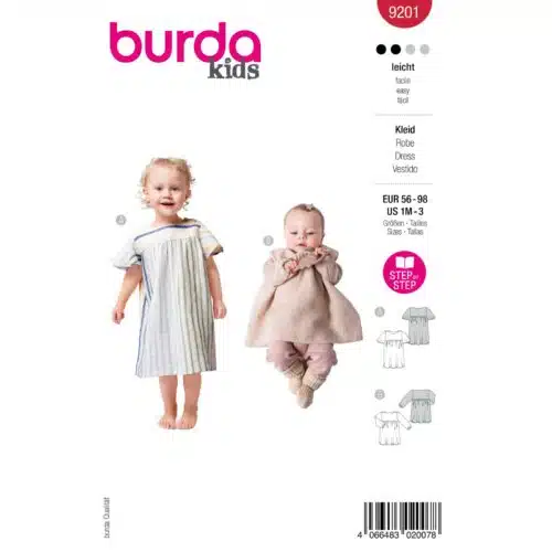 Burda Patroon 9201 - Jurk en Shirt