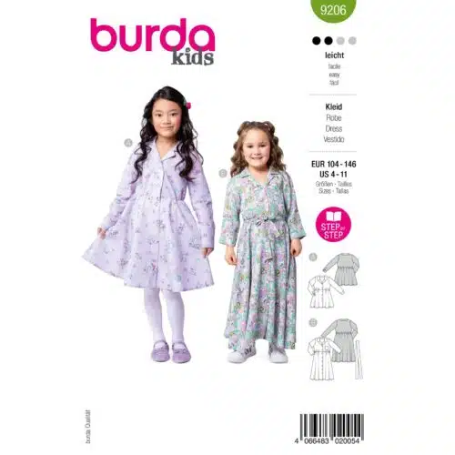 Burda Patroon 9206 - Jurk in Variaties