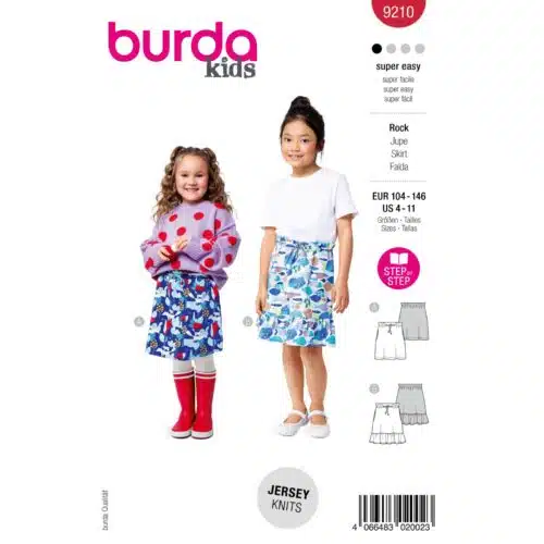 Burda Patroon 9210 - Rok in Variaties