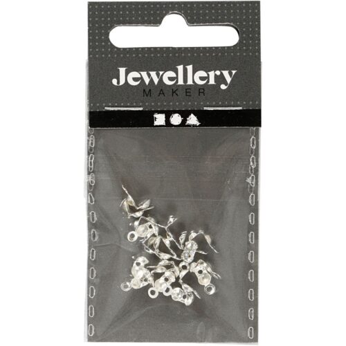 Kalotjes Zilver 3mm 20stuks