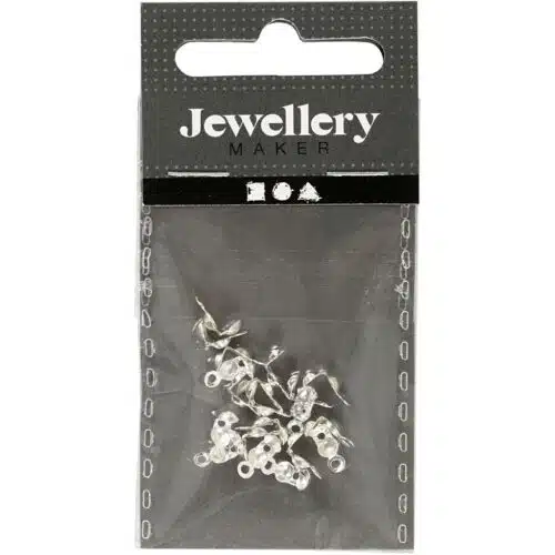 Kalotjes Zilver 3mm 20stuks