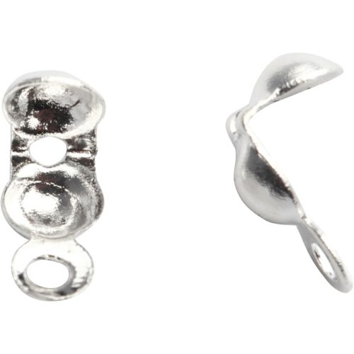 Kalotjes Zilver 3mm 20stuks