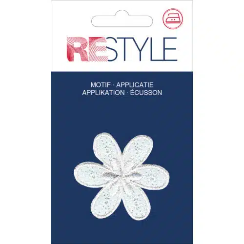 Applicatie Bloem Wit