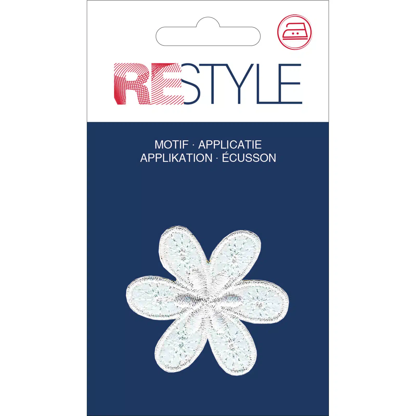 Applicatie Bloem Wit