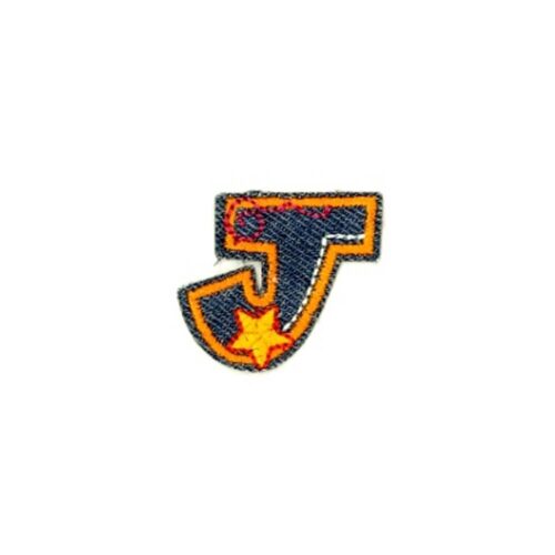 Appli;Fun letter Jeans J