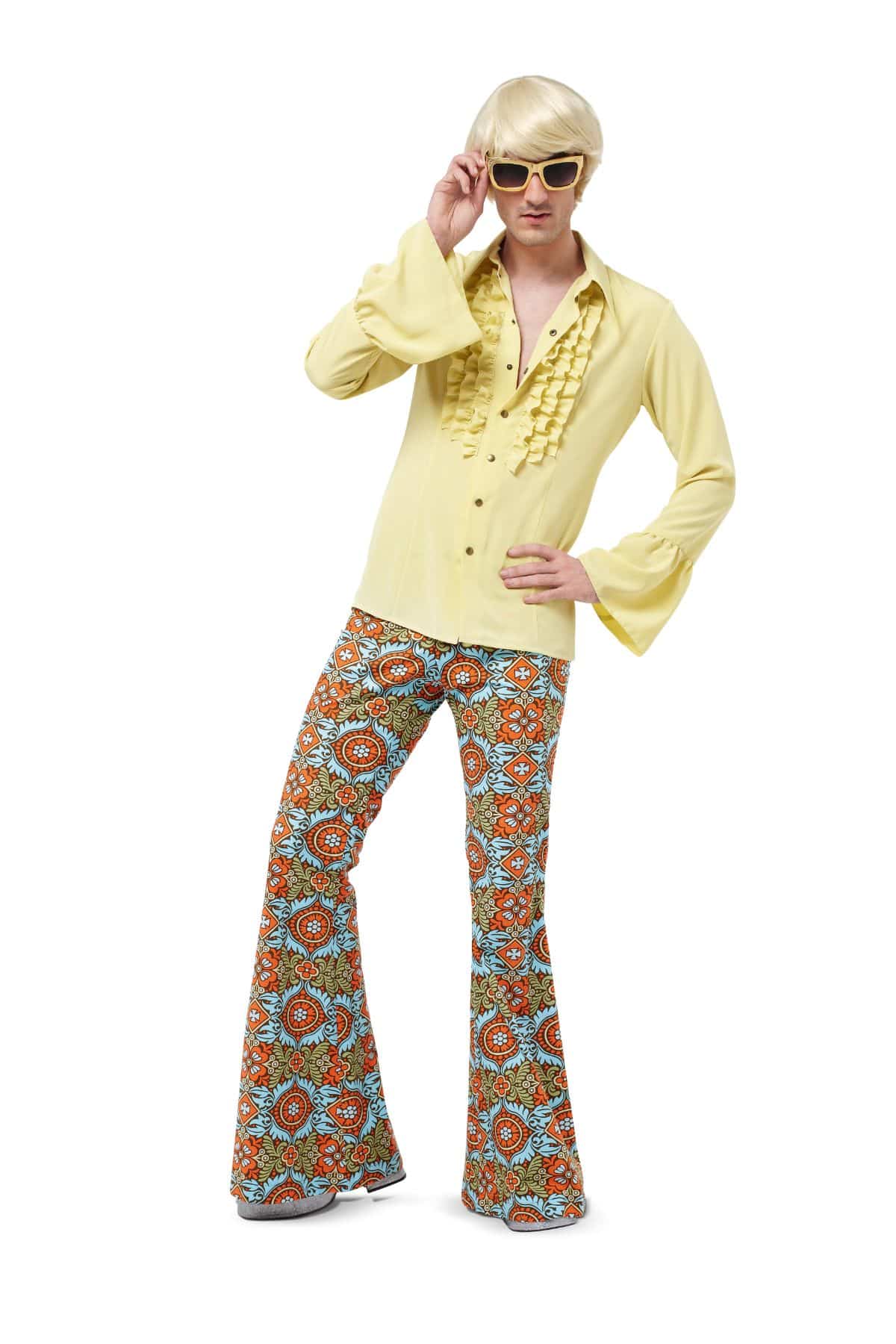 Burda Patroon 2374 - Jaren 70 kostuum voor man