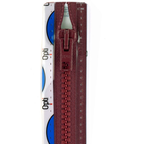 Opti-Lon Deelbare Rits P60 Bordeaux-763