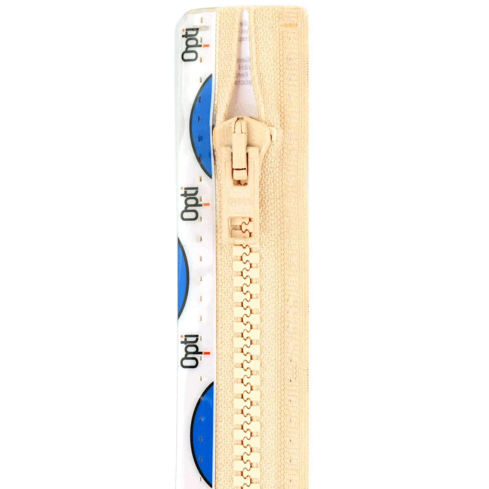 Opti-Lon Deelbare Rits P60 Creme-087