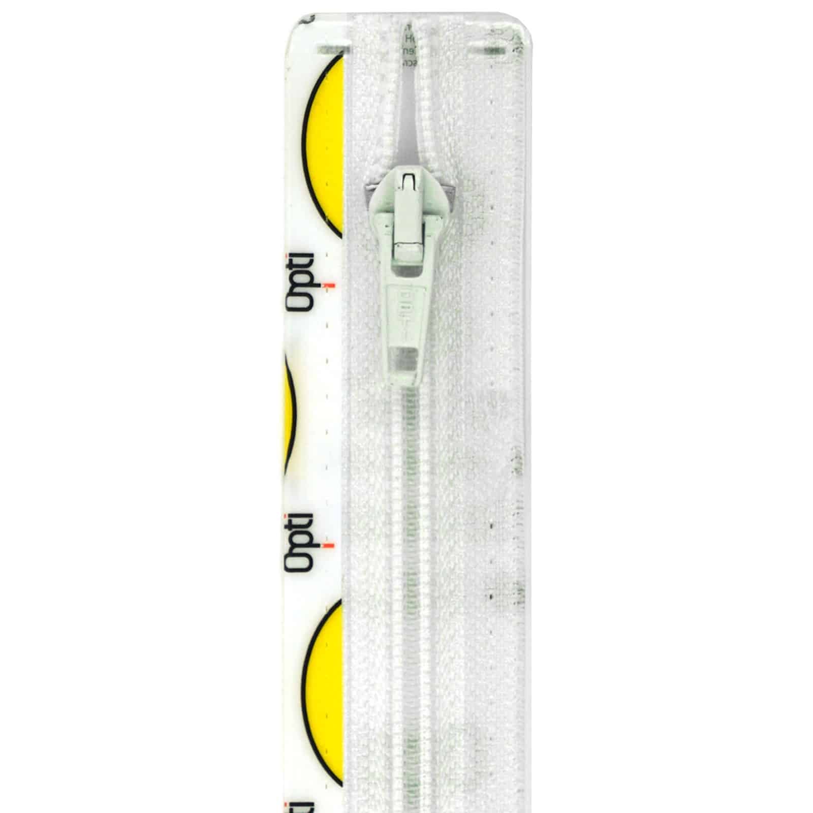 Opti-Lon Deelbare Rits S60 Wit-009