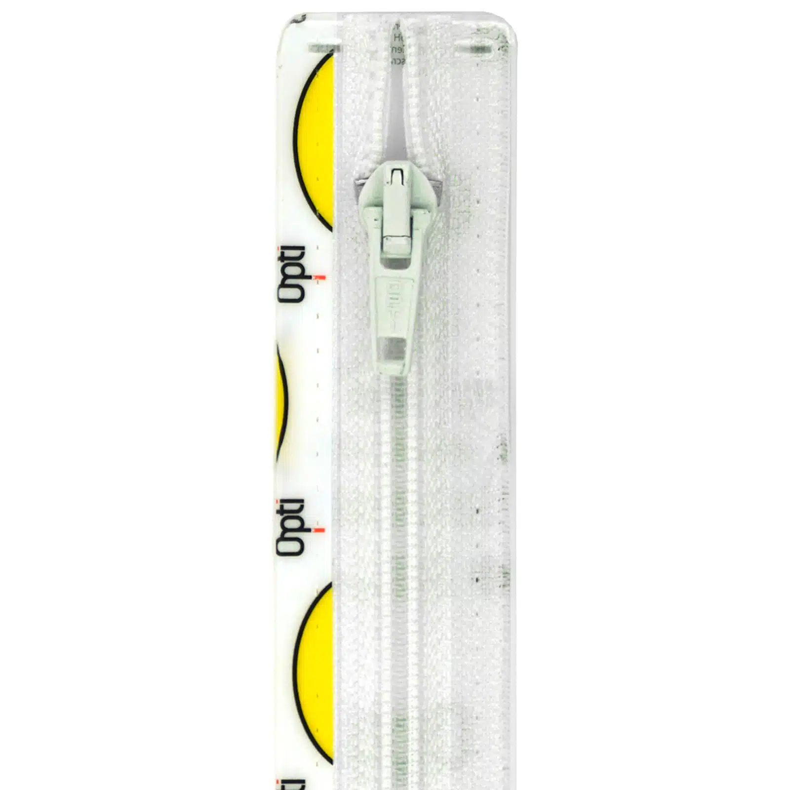 Opti-Lon Deelbare Rits S60 Wit-009