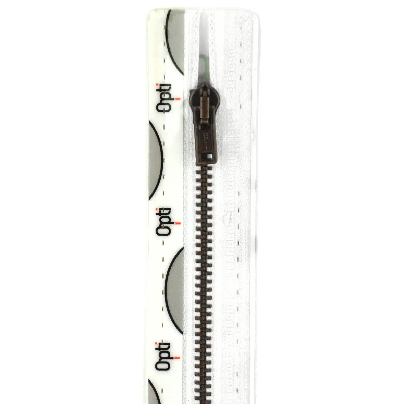 Opti-Lon Spijker Rits M40 Wit-009