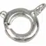 Veerring Slotjes Verzilverd 7mm 10stuks