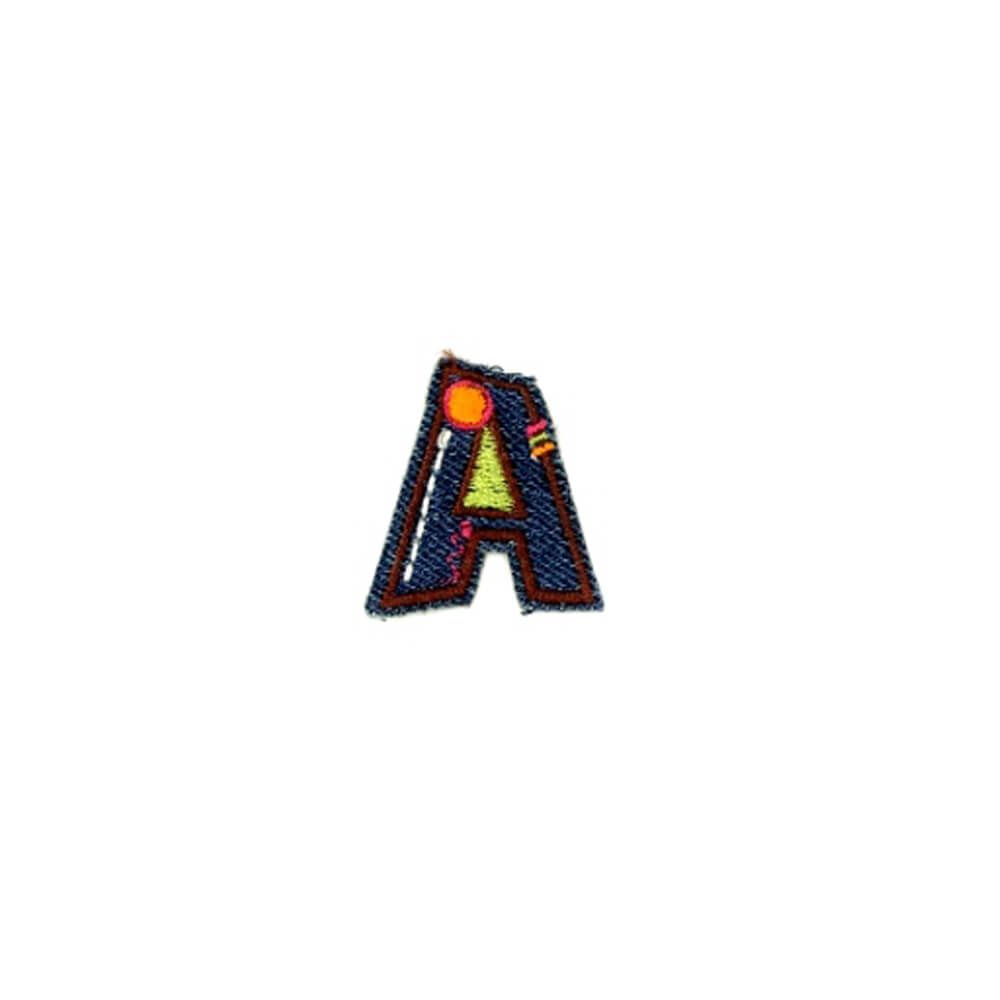 Appli;Fun letter Jeans A