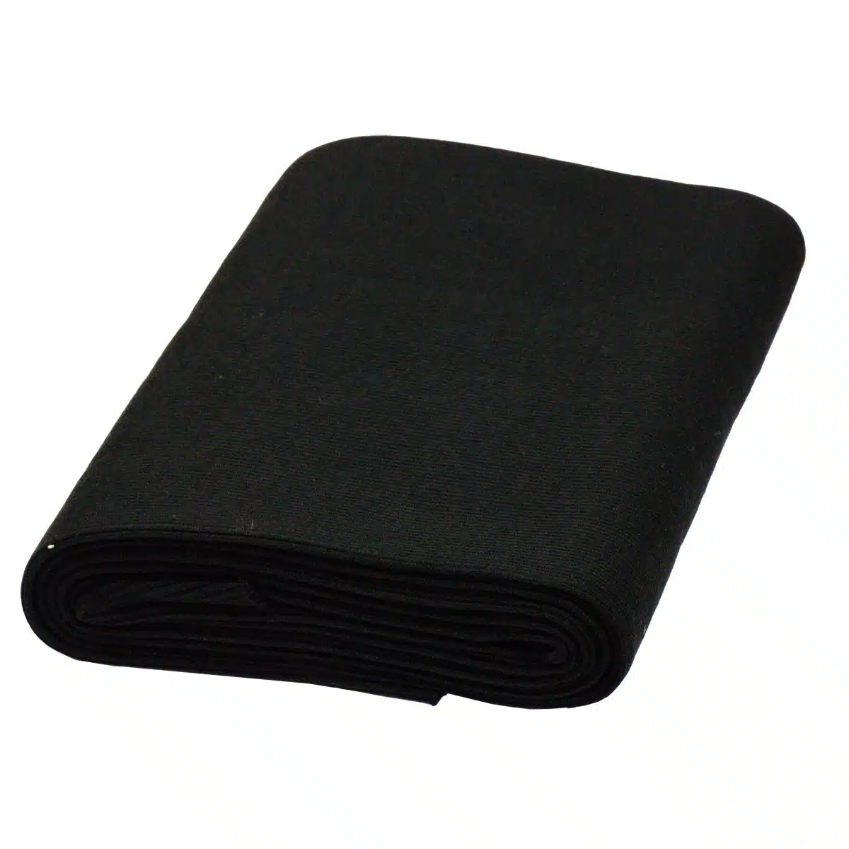 Boordstof Grof Zwart 16x75cm