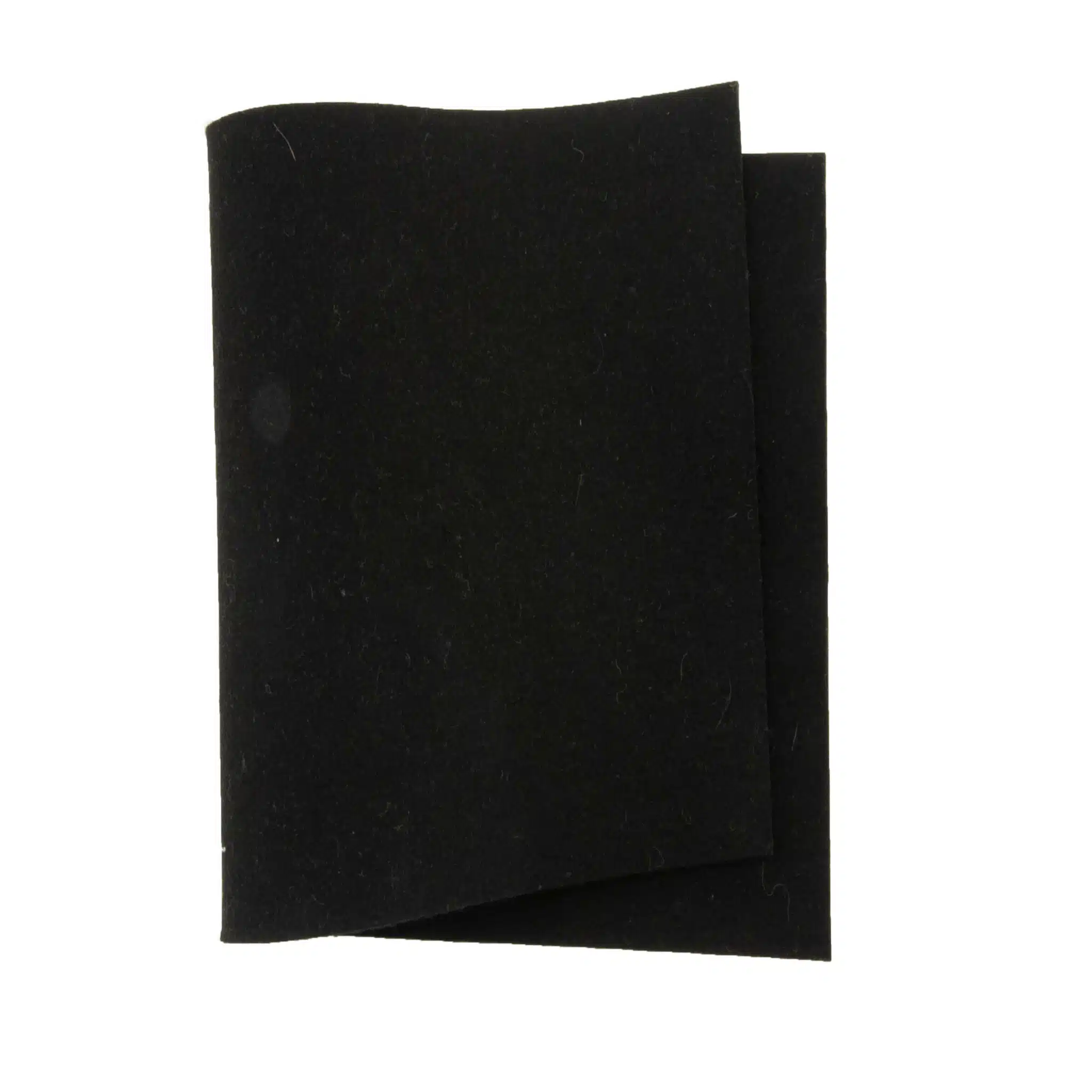 Certi Vilt 100% Wol 3mm 22,5x30cm Zwart