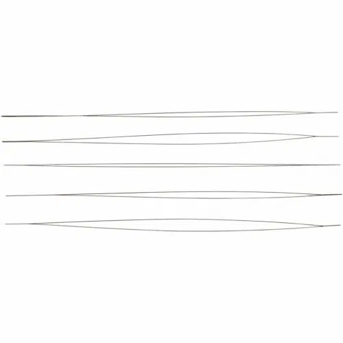 Kralennaalden/Big Eye 0.25mm 12cm 5stuks