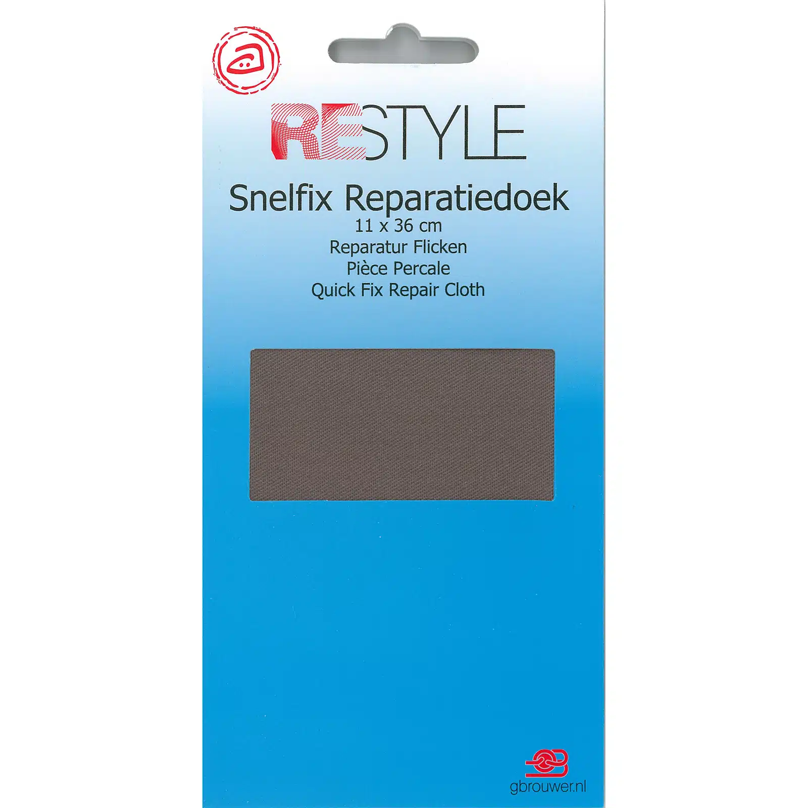 REStyle Reparatiedoek Donker Grijs