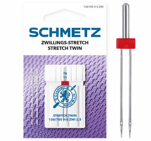 Schmetz Machine Naalden Twin Stretch 4mm 75