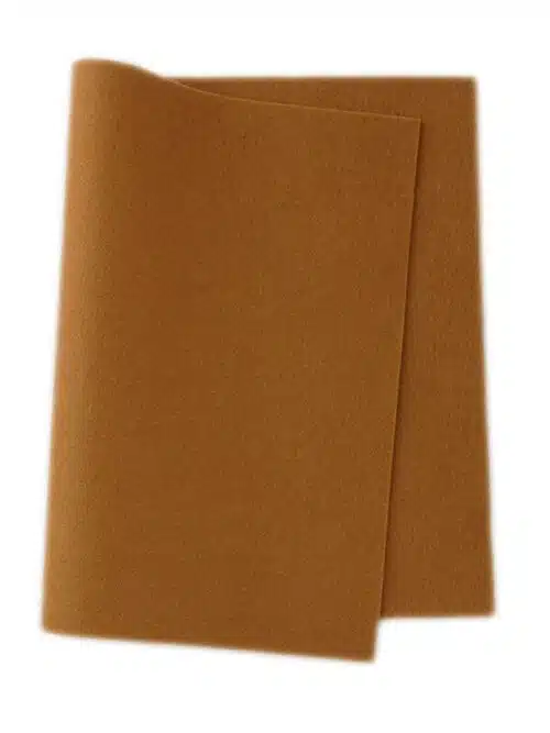 True Vilt 100% Wol 20x30cm Beertjes Bruin