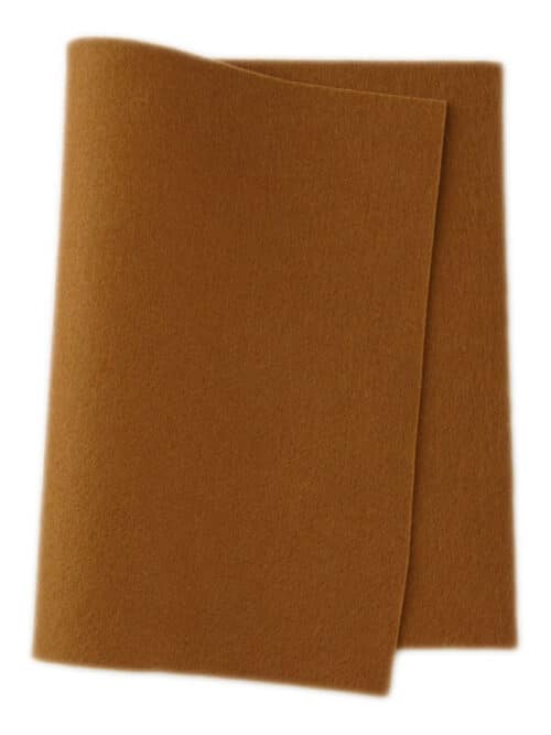 True Vilt 100% Wol 20x30cm Caramel