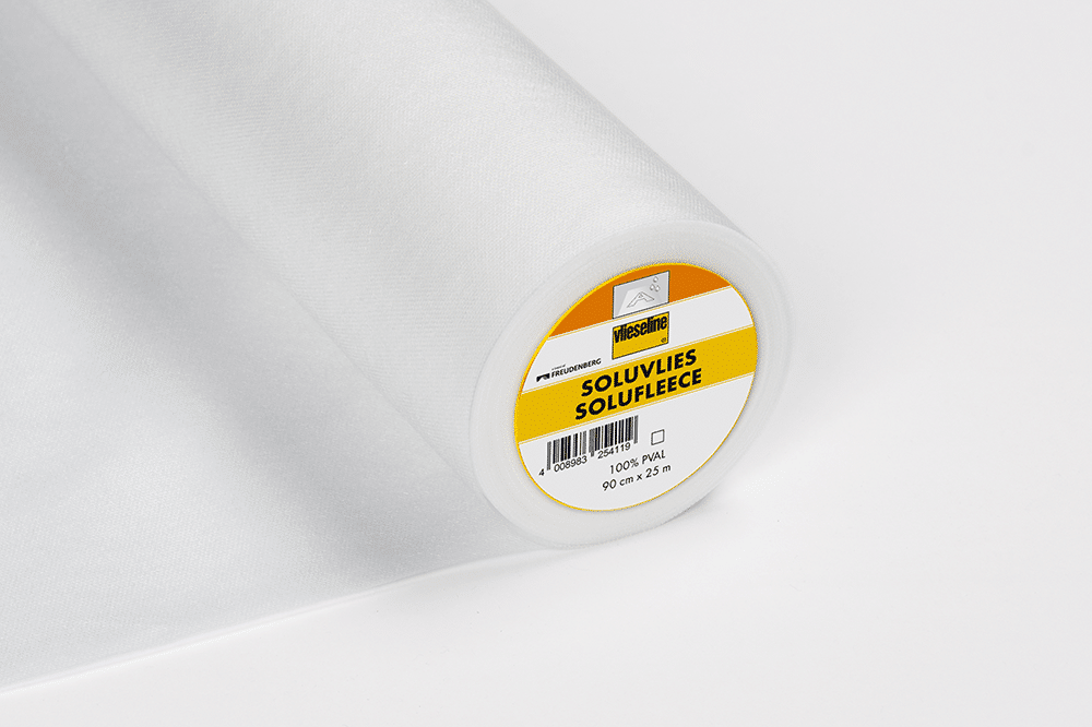 Vlieseline Soluvlies Wateroplosbaar 45cm Breed