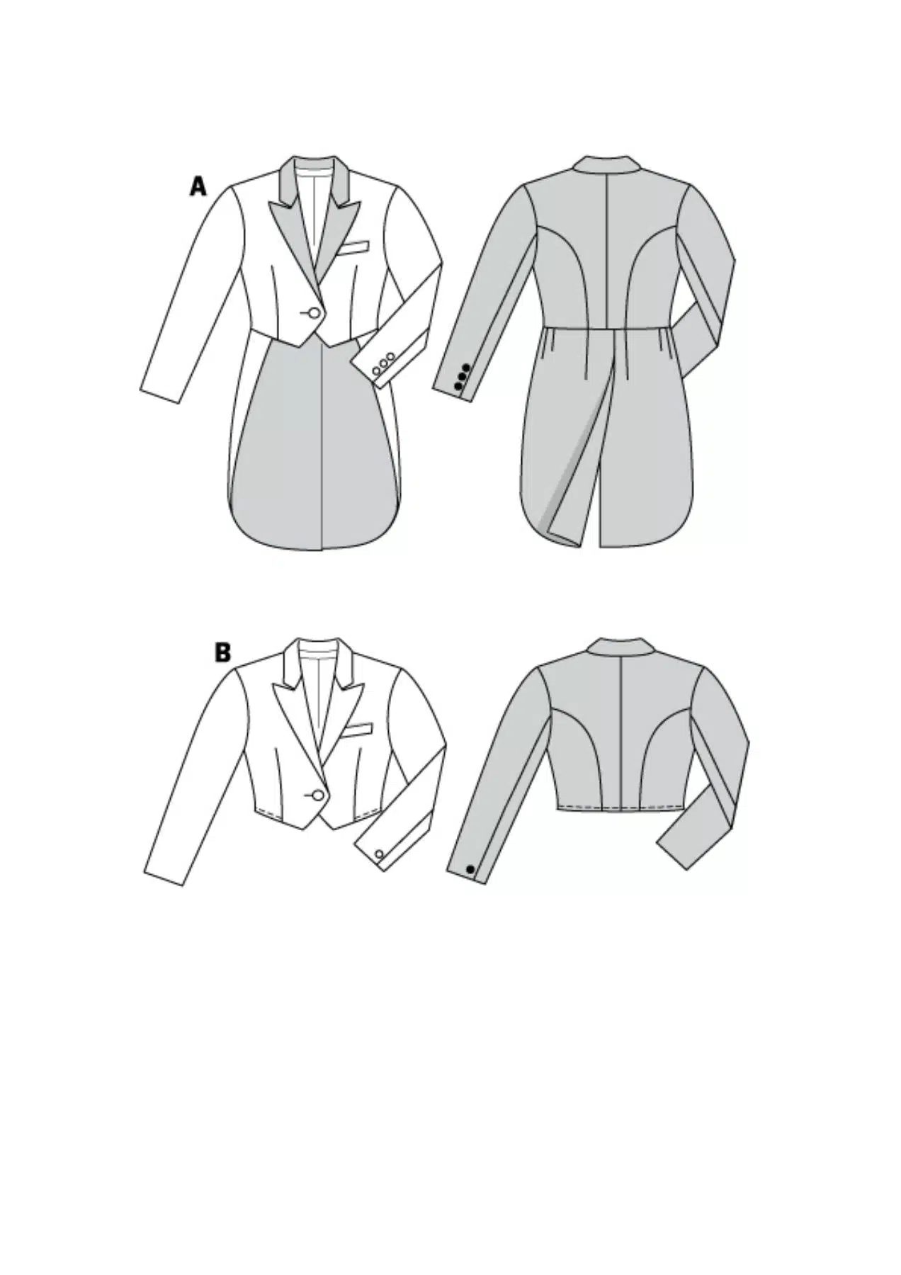 Burda Patroon 2529 - Showkleding in variaties