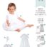 Burda Patroon 9804 - Doopjurk in variaties, vest en hoed