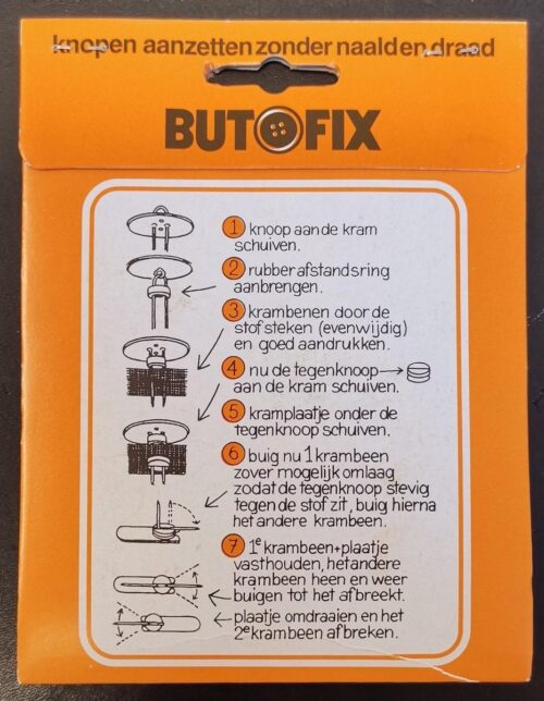 Butofix Zwart 10stuks