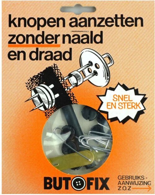 Butofix Zwart 10stuks