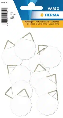 Etiketten Hanghaakjes 30mm 10stuks