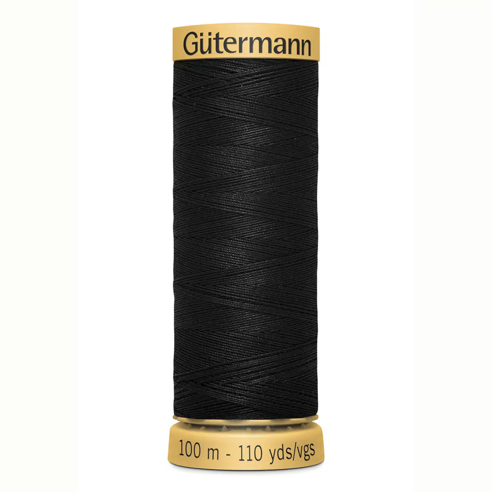 Gutermann 100% Katoen Garen Zwart-5201 100meter