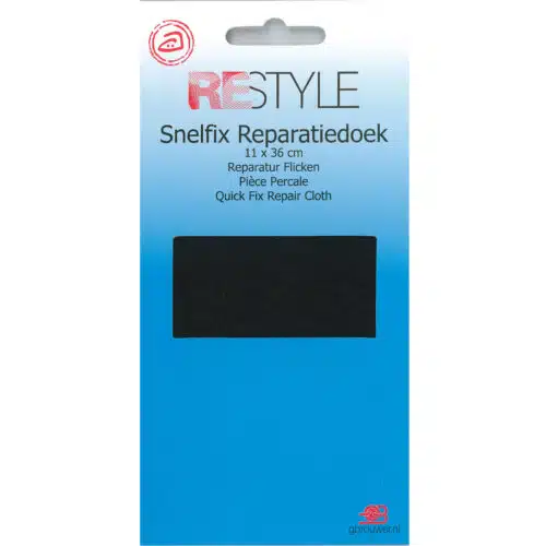 REStyle Reparatiedoek Zwart