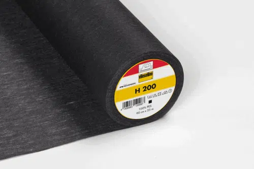 Vlieseline Zwart H200