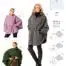 Burda Patroon 7422 - Cape in variaties