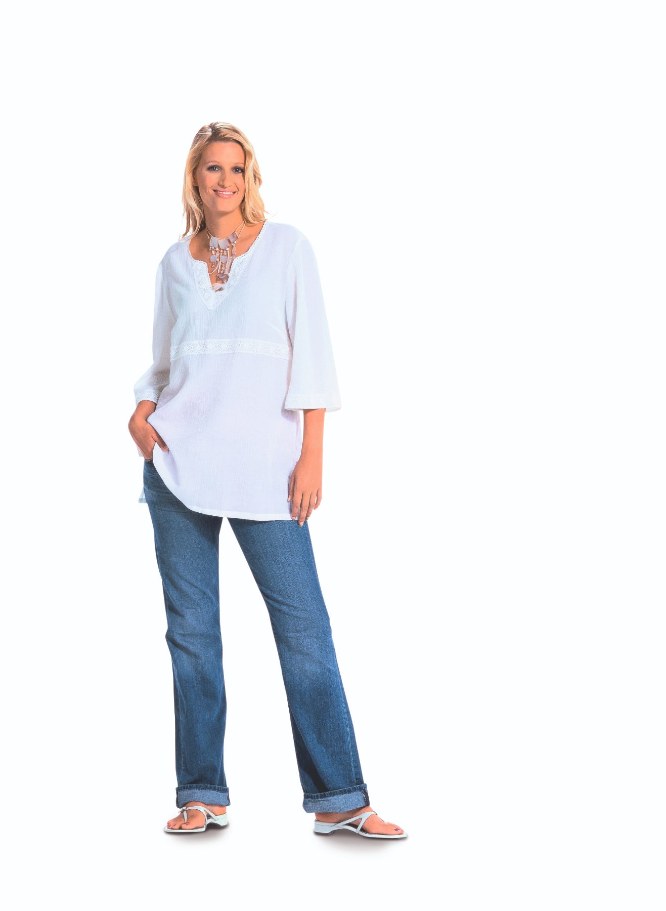 Burda Patroon 8100 - Tuniek in variaties