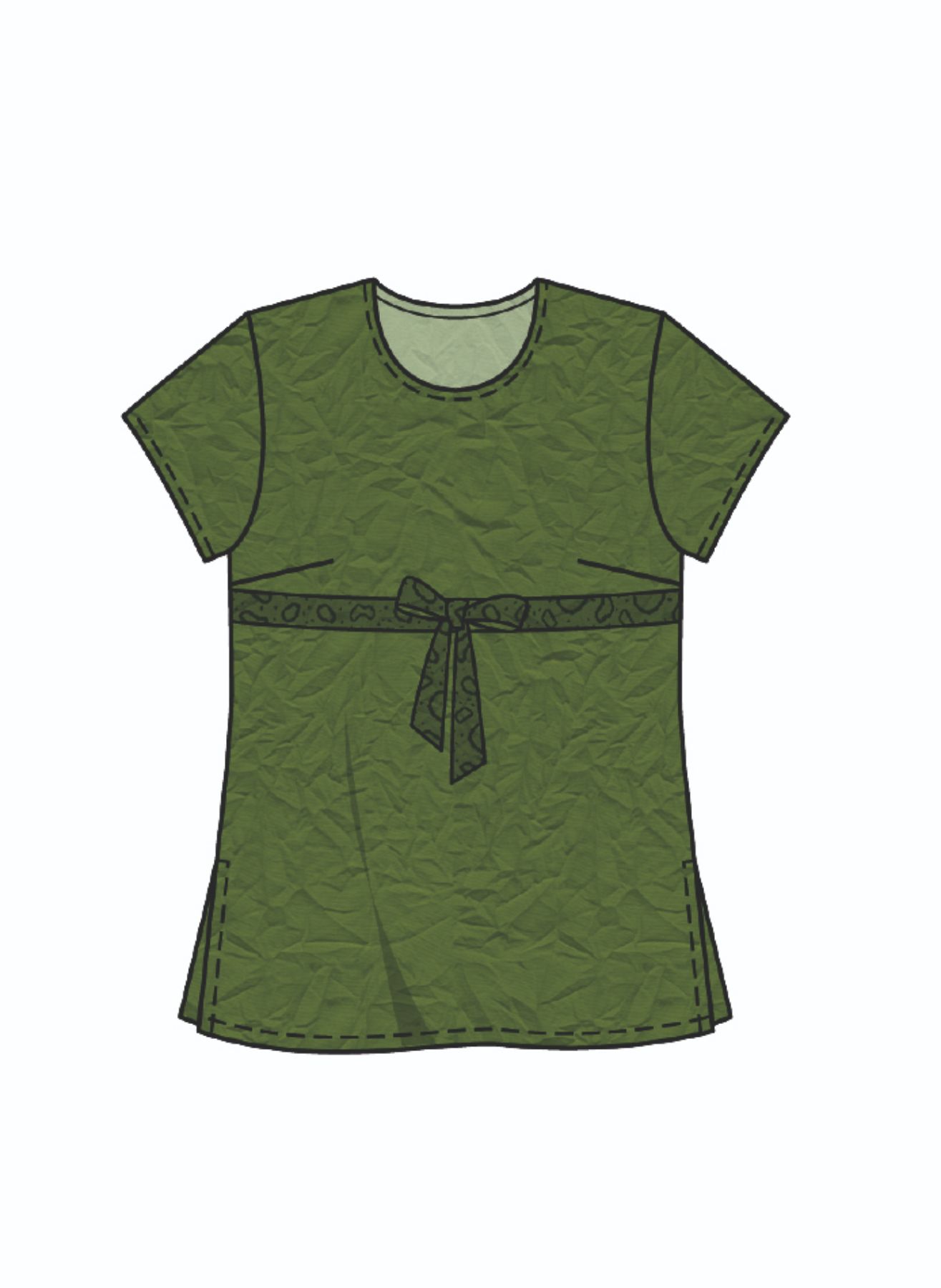 Burda Patroon 8100 - Tuniek in variaties