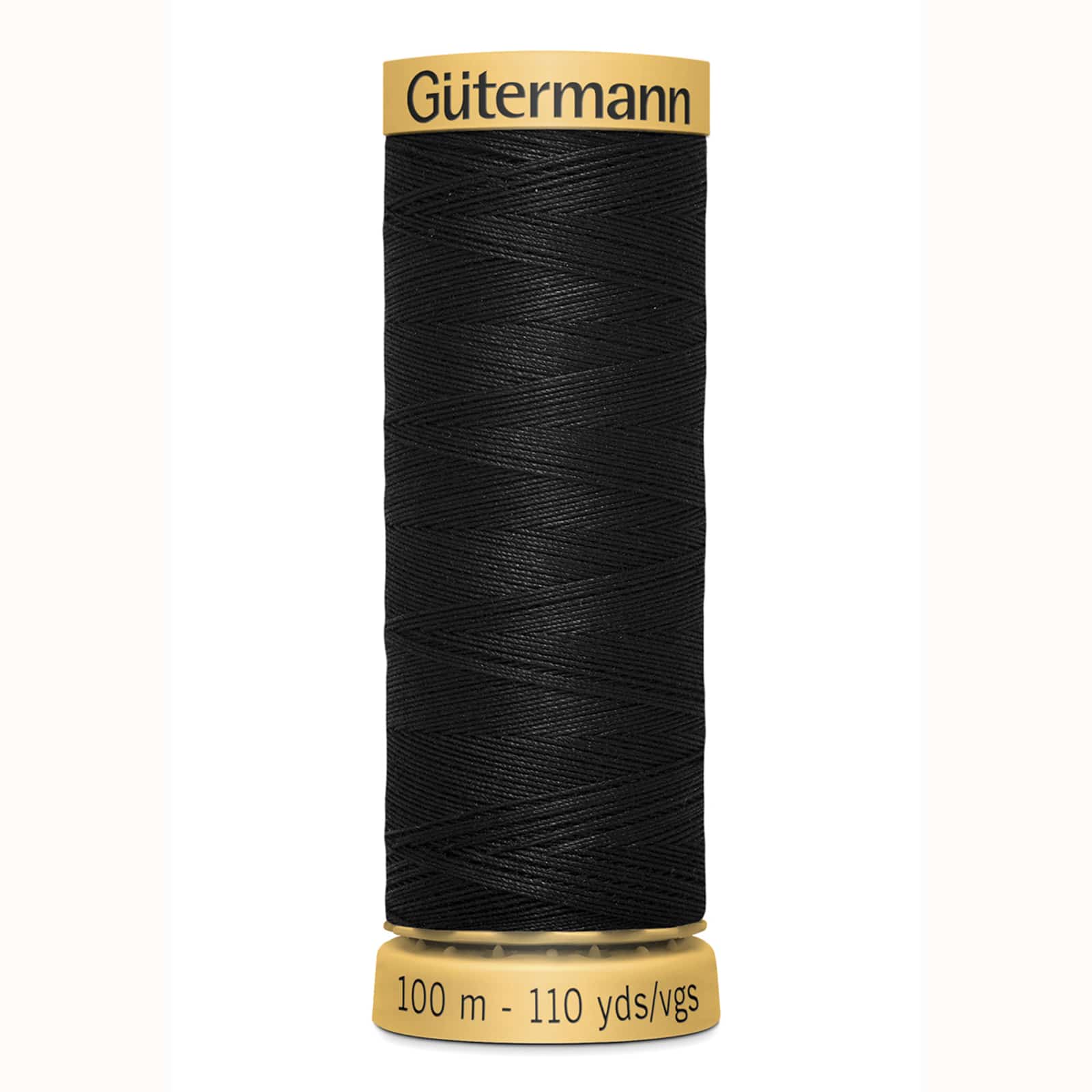 Gutermann 100% Katoen Garen Zwart-5201 100meter