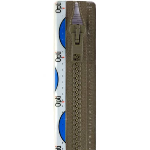 Opti-Lon Deelbare Rits P60 Mosgroen-542