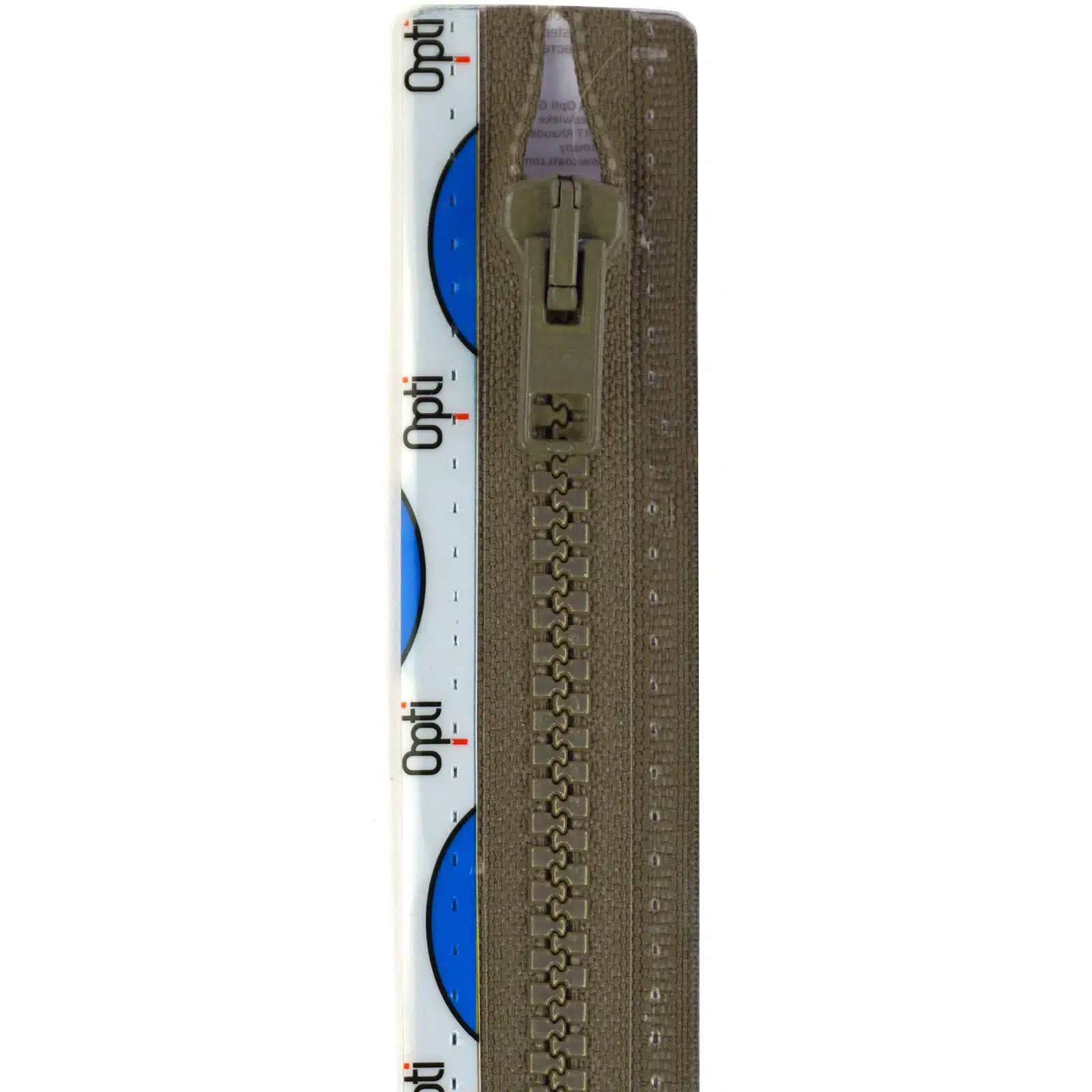 Opti-Lon Deelbare Rits P60 Mosgroen-542