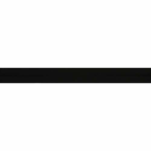 Tricot Bias 20mm Zwart-100 3meter